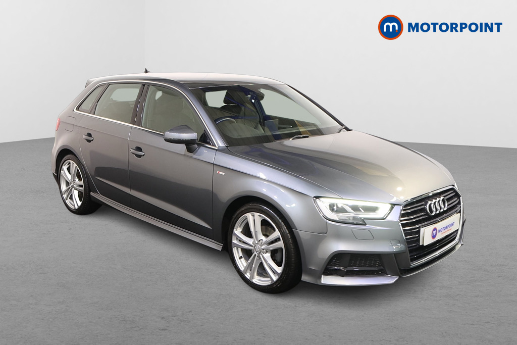 Audi A3 S Line Manual Petrol Hatchback - Stock Number (1496374) - Drivers side front corner