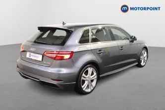 Audi A3 S Line Manual Petrol Hatchback - Stock Number (1496374) - Drivers side rear corner