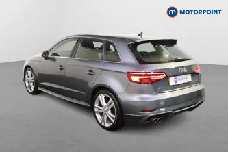 Audi A3 S Line Manual Petrol Hatchback - Stock Number (1496374) - Passenger side rear corner