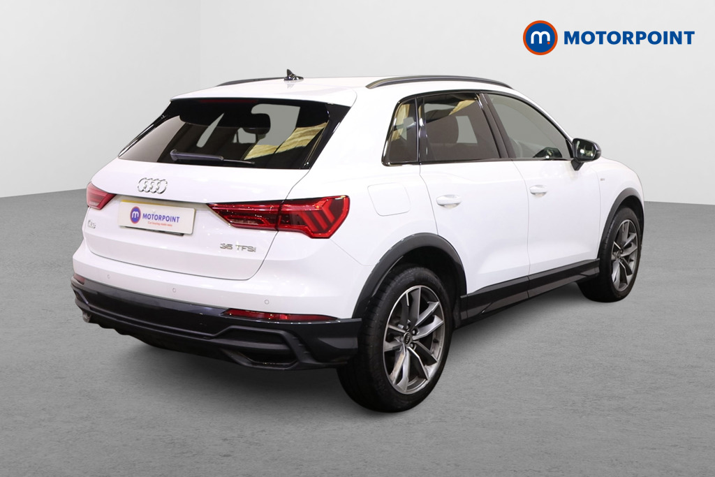 Audi Q3 Black Edition Manual Petrol SUV - Stock Number (1497869) - Drivers side rear corner