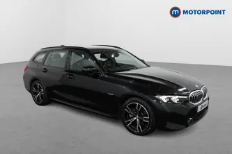 BMW 3 Series M Sport Automatic Petrol Plug-In Hybrid Estate - Stock Number (1494566) - Drivers side front corner