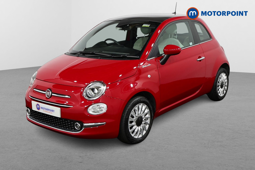 Fiat 500 Dolcevita Manual Petrol-Electric Hybrid Hatchback - Stock Number (1494631) - Passenger side front corner