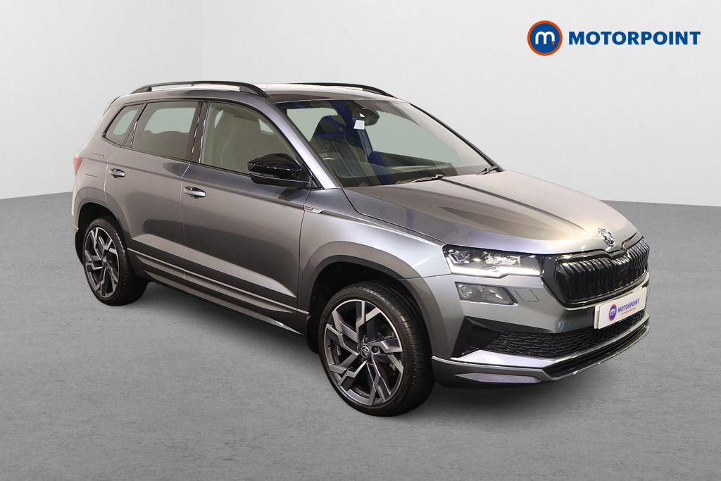 Skoda Karoq Sportline Automatic Petrol SUV - Stock Number (1495494) - Drivers side front corner