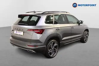 Skoda Karoq Sportline Automatic Petrol SUV - Stock Number (1495494) - Drivers side rear corner