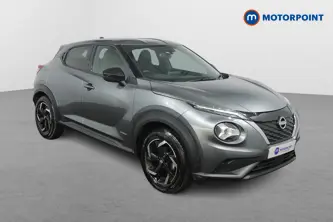 Nissan Juke N-Connecta Automatic Petrol-Electric Hybrid SUV - Stock Number (1482537) - Drivers side front corner