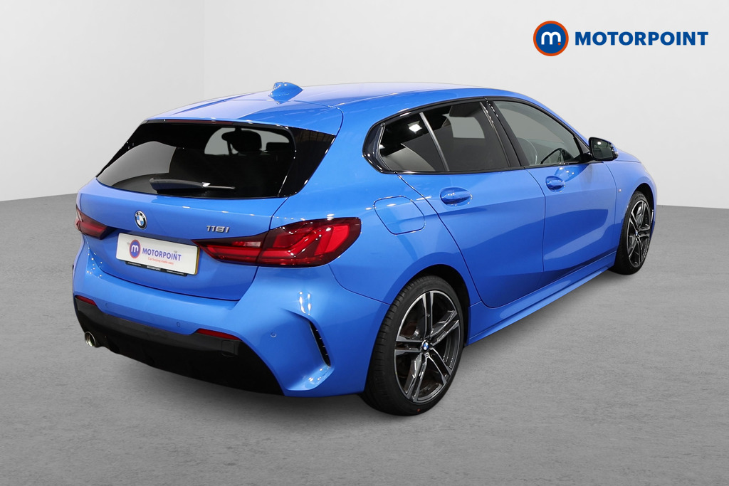 BMW 1 Series M Sport Manual Petrol Hatchback - Stock Number (1486425) - Drivers side rear corner