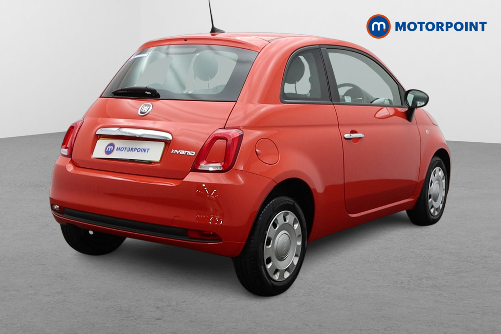 Fiat 500 POP Manual Petrol-Electric Hybrid Hatchback - Stock Number (1487668) - Drivers side rear corner