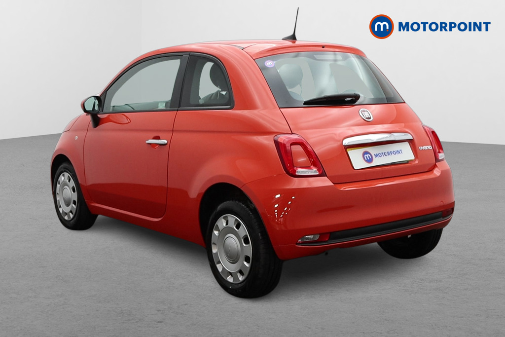 Fiat 500 POP Manual Petrol-Electric Hybrid Hatchback - Stock Number (1487668) - Passenger side rear corner