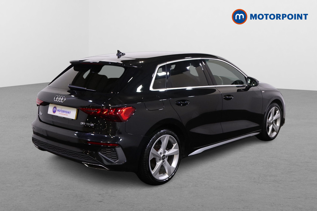 Audi A3 S Line Automatic Petrol Hatchback - Stock Number (1488782) - Drivers side rear corner