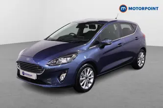 Ford Fiesta Titanium Automatic Petrol-Electric Hybrid Hatchback - Stock Number (1495002) - Passenger side front corner