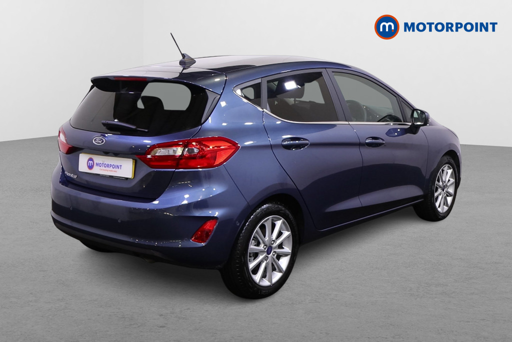 Ford Fiesta Titanium Automatic Petrol-Electric Hybrid Hatchback - Stock Number (1495002) - Drivers side rear corner