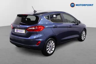 Ford Fiesta Titanium Automatic Petrol-Electric Hybrid Hatchback - Stock Number (1495002) - Drivers side rear corner