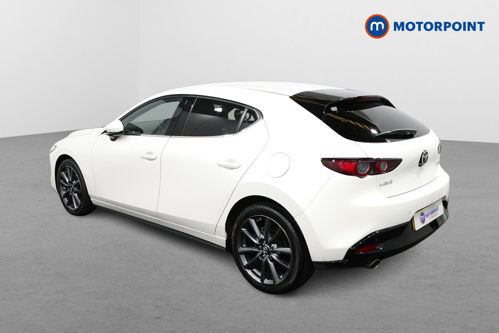 Mazda 3 Sport Lux Manual Petrol-Electric Hybrid Hatchback - Stock Number (1495536) - Passenger side rear corner