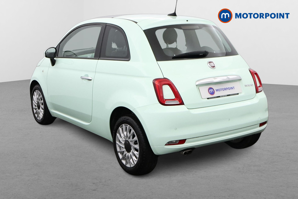 Fiat 500 Lounge Manual Petrol-Electric Hybrid Hatchback - Stock Number (1495545) - Passenger side rear corner