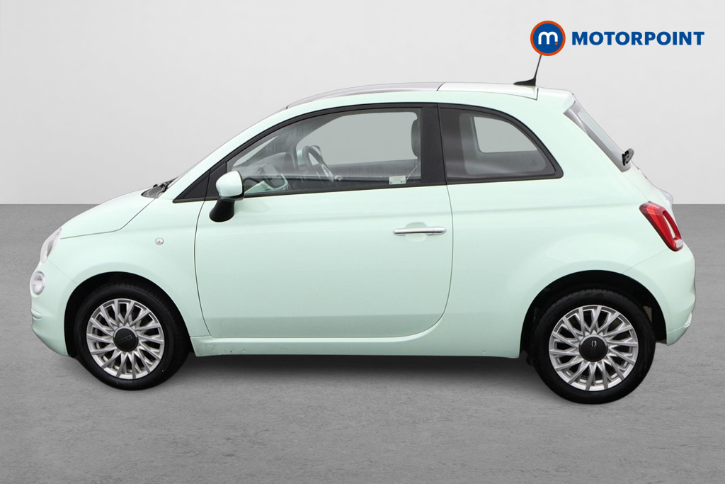 Fiat 500 Lounge Manual Petrol-Electric Hybrid Hatchback - Stock Number (1495545) - Passenger side