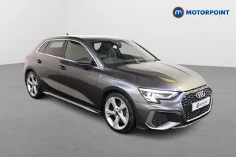 Audi A3 S Line Manual Petrol Hatchback - Stock Number (1496128) - Drivers side front corner