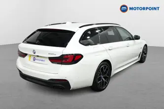 BMW 5 Series M Sport Automatic Petrol Plug-In Hybrid Estate - Stock Number (1498876) - Drivers side rear corner