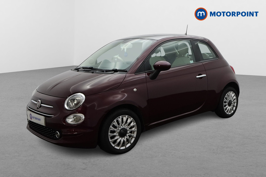 Fiat 500 Lounge Manual Petrol-Electric Hybrid Hatchback - Stock Number (1487110) - Passenger side front corner