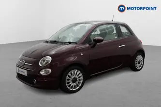 Fiat 500 Lounge Manual Petrol-Electric Hybrid Hatchback - Stock Number (1487110) - Passenger side front corner