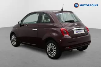 Fiat 500 Lounge Manual Petrol-Electric Hybrid Hatchback - Stock Number (1487110) - Passenger side rear corner