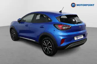 Ford Puma Titanium Manual Petrol-Electric Hybrid SUV - Stock Number (1489289) - Passenger side rear corner