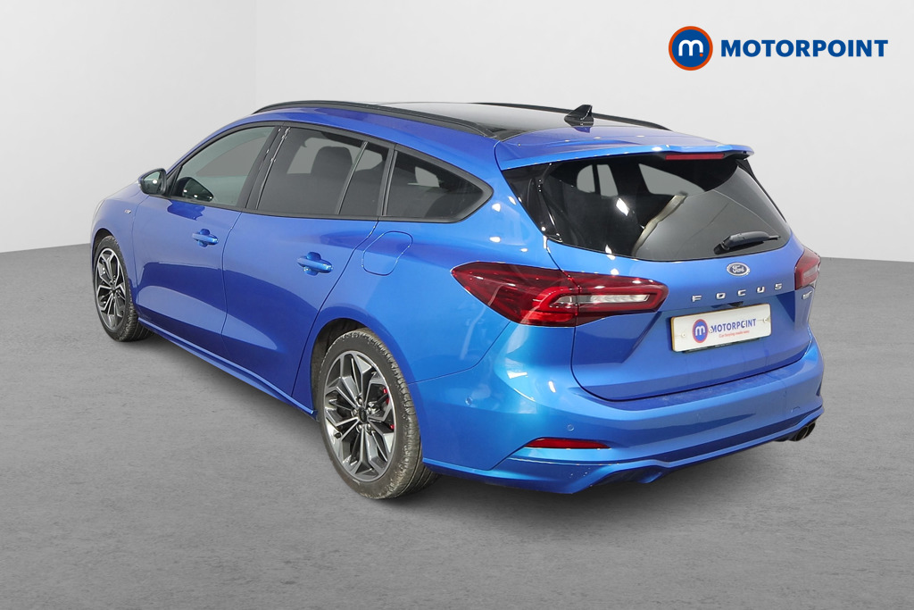 Ford Focus St-Line X Automatic Petrol-Electric Hybrid Estate - Stock Number (1495411) - Passenger side rear corner