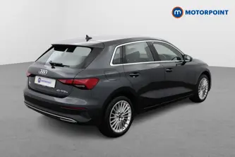 Audi A3 Sport Automatic Petrol Plug-In Hybrid Hatchback - Stock Number (1496273) - Drivers side rear corner