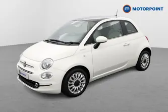 Fiat 500 Dolcevita Manual Petrol-Electric Hybrid Hatchback - Stock Number (1497889) - Passenger side front corner