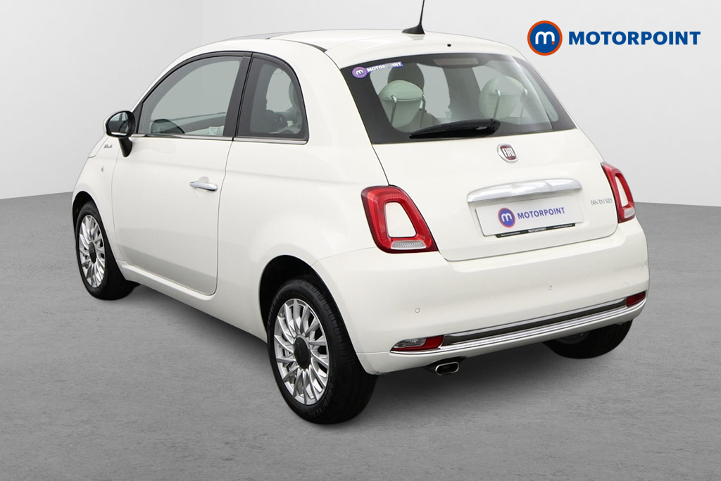 Fiat 500 Dolcevita Manual Petrol-Electric Hybrid Hatchback - Stock Number (1497889) - Passenger side rear corner