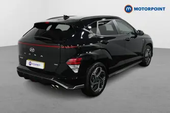 Hyundai Kona N Line Automatic Petrol-Electric Hybrid SUV - Stock Number (1496594) - Drivers side rear corner