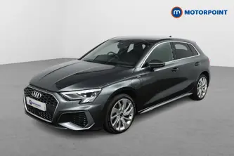 Audi A3 S Line Automatic Petrol Plug-In Hybrid Hatchback - Stock Number (1486448) - Passenger side front corner