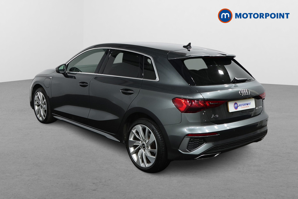 Audi A3 S Line Automatic Petrol Plug-In Hybrid Hatchback - Stock Number (1486448) - Passenger side rear corner