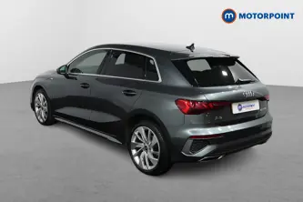 Audi A3 S Line Automatic Petrol Plug-In Hybrid Hatchback - Stock Number (1486448) - Passenger side rear corner