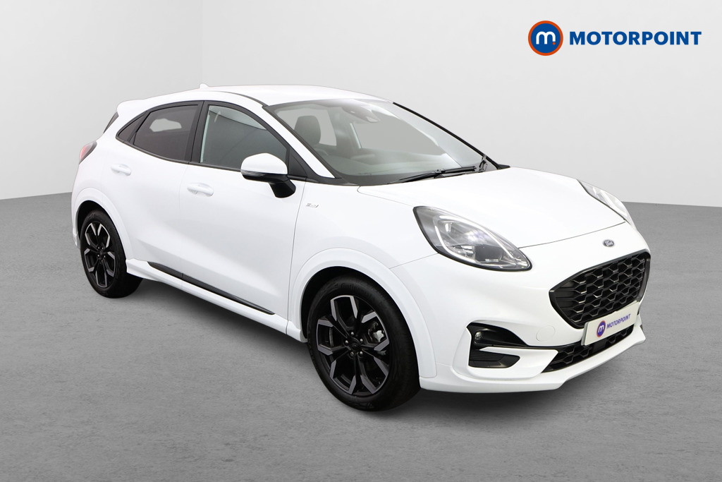 Ford Puma St-Line X Manual Petrol-Electric Hybrid SUV - Stock Number (1493166) - Drivers side front corner