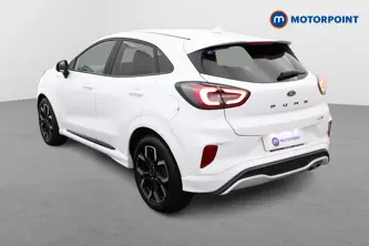 Ford Puma St-Line X Manual Petrol-Electric Hybrid SUV - Stock Number (1493166) - Passenger side rear corner