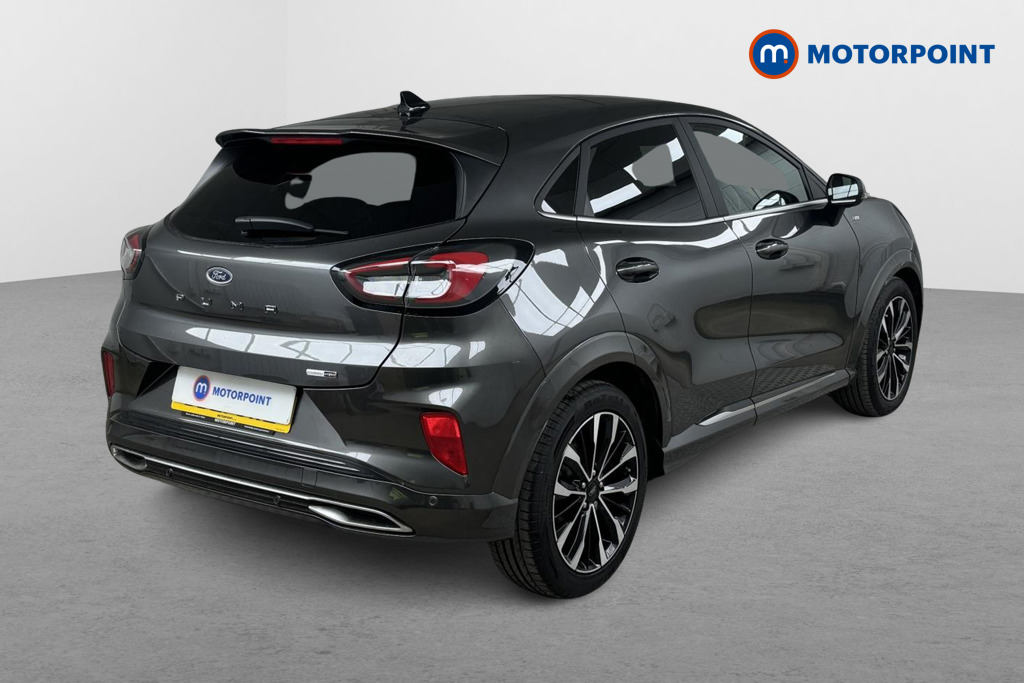 Ford Puma St-Line Vignale Manual Petrol-Electric Hybrid SUV - Stock Number (1493192) - Drivers side rear corner