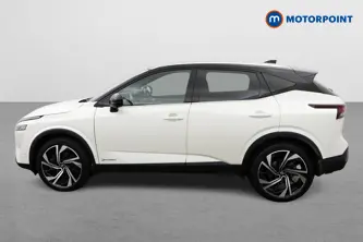 Nissan Qashqai Tekna-Plus Automatic Petrol-Electric Hybrid SUV - Stock Number (1495069) - Passenger side