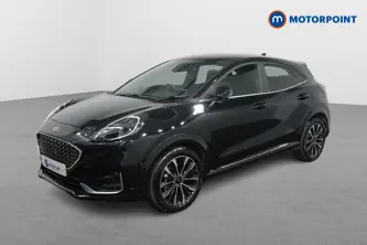 Ford Puma St-Line Vignale Automatic Petrol-Electric Hybrid SUV - Stock Number (1495406) - Passenger side front corner