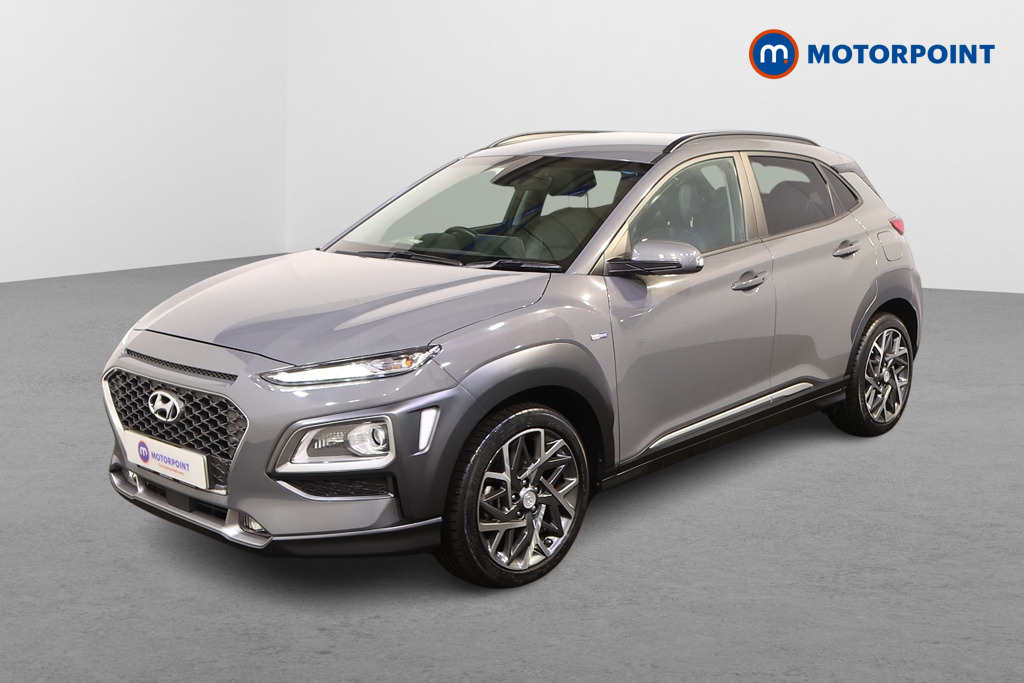 Hyundai Kona Premium Se Automatic Petrol-Electric Hybrid SUV - Stock Number (1495422) - Passenger side front corner