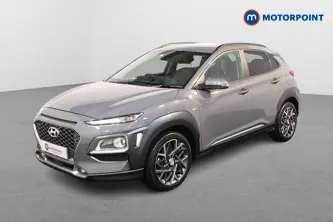 Hyundai Kona Premium Se Automatic Petrol-Electric Hybrid SUV - Stock Number (1495422) - Passenger side front corner