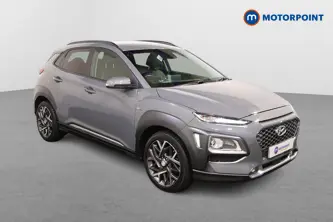 Hyundai Kona Premium Se Automatic Petrol-Electric Hybrid SUV - Stock Number (1495422) - Drivers side front corner