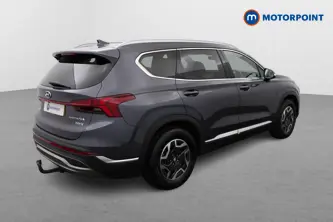 Hyundai Santa Fe Premium Automatic Petrol-Electric Hybrid SUV - Stock Number (1496218) - Drivers side rear corner