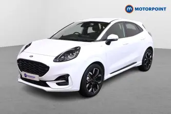 Ford Puma St-Line X Manual Petrol-Electric Hybrid SUV - Stock Number (1497903) - Passenger side front corner