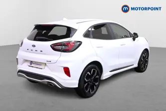 Ford Puma St-Line X Manual Petrol-Electric Hybrid SUV - Stock Number (1497903) - Drivers side rear corner