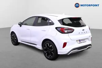 Ford Puma St-Line X Manual Petrol-Electric Hybrid SUV - Stock Number (1497903) - Passenger side rear corner