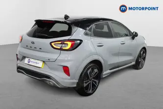 Ford Puma St-Line X Manual Petrol-Electric Hybrid SUV - Stock Number (1497921) - Drivers side rear corner