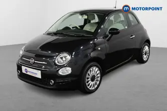 Fiat 500 Lounge Manual Petrol-Electric Hybrid Hatchback - Stock Number (1486518) - Passenger side front corner