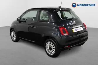 Fiat 500 Lounge Manual Petrol-Electric Hybrid Hatchback - Stock Number (1486518) - Passenger side rear corner