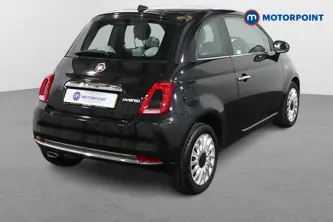 Fiat 500 Dolcevita Manual Petrol-Electric Hybrid Hatchback - Stock Number (1487530) - Drivers side rear corner