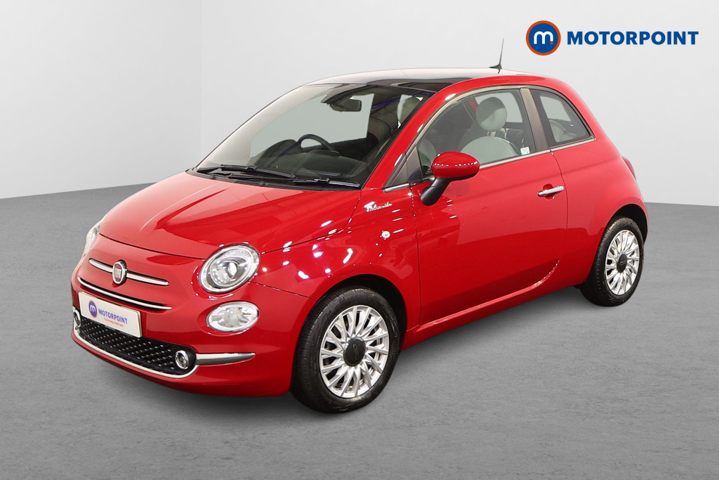 Fiat 500 Dolcevita Manual Petrol-Electric Hybrid Hatchback - Stock Number (1491162) - Passenger side front corner